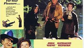 Rooster Cogburn 1975 with Katharine Hepburn and John Wayne