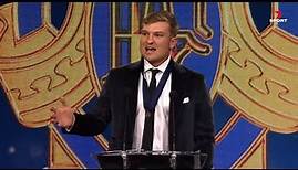 Ollie Wines Brownlow acceptance speech and interview