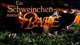 Ein Schweinchen namens Babe - Trailer (1995)