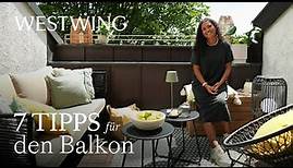 Balkon Ideen | Sommerliche Outdoor Tipps für Euer Zuhause! | Makeover