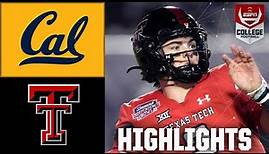 Independence Bowl: California Golden Bears vs. Texas Tech Red Raiders | Full Game Highlights