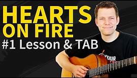 How To Play Heart's On Fire Guitar Lesson & TAB - Passenger