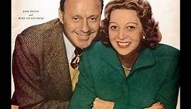 Jack Benny TV Show 1954-10-31 How Jack Found Mary Livingstone (S5 E3) Debut of Mary, kind of!