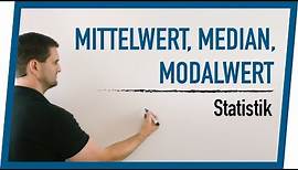 Mittelwert, Median, Modalwert | Statistik | Mathe by Daniel Jung