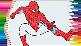 Spiderman Ausmalbilder Für Kinder - Kleine Hände Malbuch