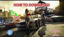 NEW!! HOW TO DOWNLOAD AND INSTALL NEED FOR SPEED MOST WANTED ON PC / LAPTOP/ WINDOWS