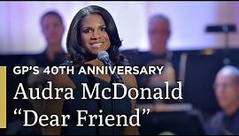 Audra McDonald Sings "Dear Friend" | 40th Anniversary | Great Performances on PBS