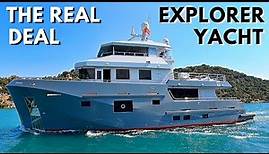 2021 BERING 77 EXPLORER YACHT TOUR / Comfort Class EXPEDITION Liveaboard Go Anywhere World Cruiser