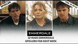 12 huge Emmerdale spoilers for next week 19th - 23th February 2024 | February 19-23 #Emmerdale