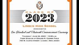 One Hundred and Thirteenth Commencement Ceremony Linden High School