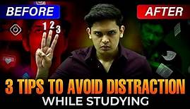 3 Tips to Avoid Distraction While Studying 🤯| Study Motivation| Prashant Kirad