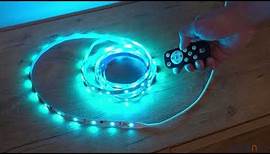 Eglo dimmable RGBIC LED strip with remote control