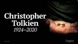 2020 Deaths: R.I.P. Christopher Tolkien, son of Lord of the Rings author J.R.R. Tolkien