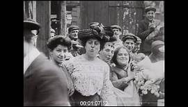 Superb Footage of the East End of London in the 1900s - Film 1011683