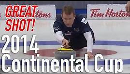 Jeff Stoughton - In-Off Take Out - 2014 WFG Continental Cup of Curling