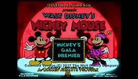 Mickey Mouse E58 Gala Premiere (1933) HQ COLORIZED