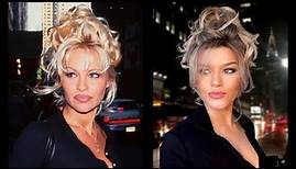 Iconic 90s Pamela Anderson Bun Tutorial