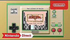 Game & Watch: The Legend of Zelda – Announcement Trailer