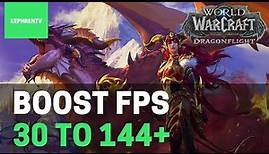 [2023] BEST PC Settings for World of Warcraft: Dragonflight! (Maximize FPS & Visibility)