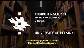 Master’s Programme in Computer Science | University of Helsinki
