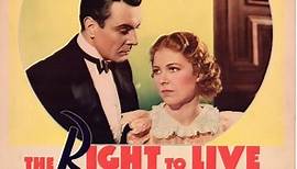 The Right to Live 1935 with George Brent, Josephine Hutchinson, Colin Clive and C. Aubrey Smith