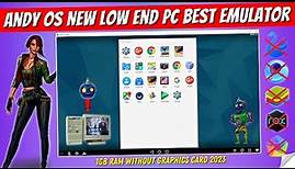 [New] Andy OS Android Emulator Best Low End PC Emulator - 1GB Ram Without Graphics Card 2023