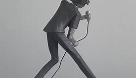 Statue Figurine Musician Music Decor Singer Rock Band Sculpture Piano Gifts