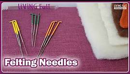 Felting Needles Explained & Felt vs. Pre-felt
