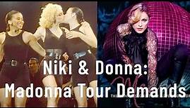 Niki Haris & Donna De Lory -- TRUTH OR DARE & Madonna Tour Demands