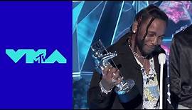 Kendrick Lamar Wins 'Video of the Year' Award | 2017 VMAs | MTV