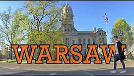 Tour beautiful downtown Warsaw, Indiana!