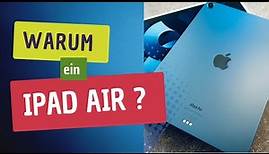 Unboxing Apple iPad Air 2022, iPad Air der 5. Generation, Farbe blau