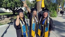 First online-only San Jose State students celebrate graduation