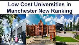 Low Cost Universities in Manchester New Ranking | Victoria University