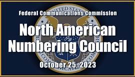 North American Numbering Council - October 2023