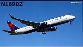 Delta Air Lines - Boeing 767-300 WL - Takeoff at Brussels (N169DZ)