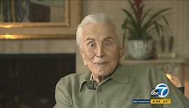 Kirk Douglas reflects on long career as he turns 100 years old