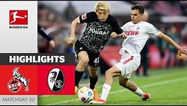 Remarkable Fight is not Enough for Köln | 1. FC Köln - Freiburg 0-0 | Highlights | Matchday 32 BULI