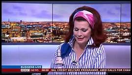 BBC News interview with Cleo Rocos creator of Award winning AquaRiva Tequila & Organic Agave Syrup