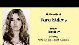 Tara Elders Movies list Tara Elders| Filmography of Tara Elders