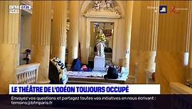 A Paris, le théâtre de l'Odéon est occupé depuis 24 jours par des professionnels du spectacle