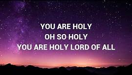 Lindell Cooley - You are Holy (Lyric video)