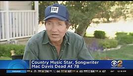 Country Songwriter Mac Davis Dies