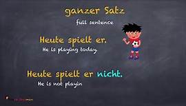 Learn German | German Grammar | Kein oder nicht | A1