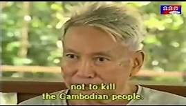 Pol Pot's Last Ever Interview (People's Republic of Kampuchea)