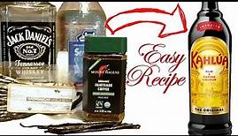 Easy Homemade Kahlua Coffee Liqueur Recipe
