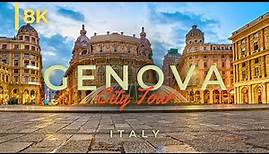 Tour of Genoa (Genova), ITALY in 8K UltraHD 60fps