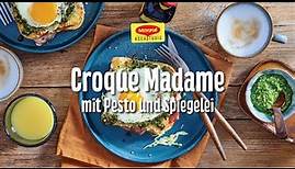 Croque Madame mit Pesto Spiegelei: besonders lecker und einfach zubereitet