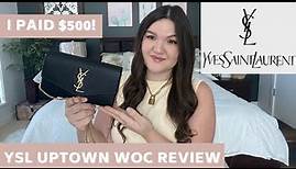 YSL Saint Laurent Uptown Wallet on Chain Bag Review | $500 YSL Bag SALE!!