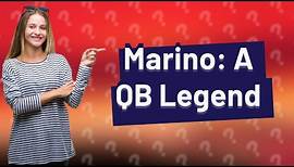 Is Dan Marino a good player?